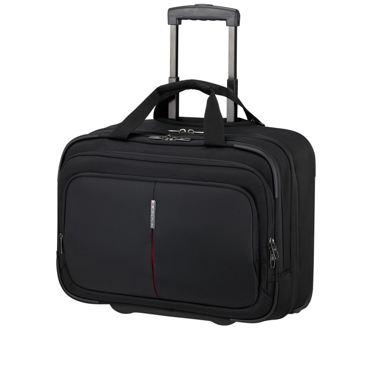 Pilotenkoffer Guardit 3.0 Rolling Tote 17.3 Zoll Black, Farbe: schwarz, Marke: Samsonite, EAN: 5400520328526, Abmessungen in cm: 46x35x22.5, Bild 2 von 8