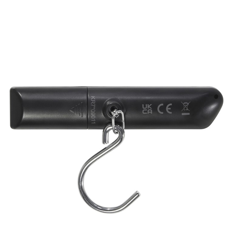 Kofferwaage TA Revolution Digital Luggage Scale Black, Farbe: schwarz, Marke: Samsonite, EAN: 5400520336606, Abmessungen in cm: 16.5x3.2x4, Bild 3 von 3