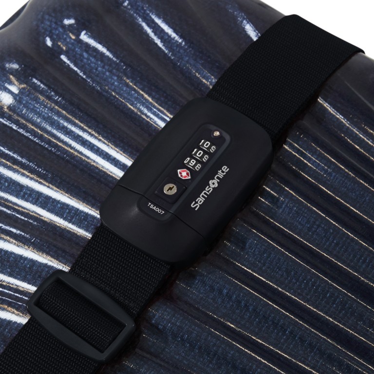 Koffergurt TA Revolution Luggage Strap TSA Lock Black, Farbe: schwarz, Marke: Samsonite, EAN: 5400520336880, Abmessungen in cm: 5x190x2.5, Bild 4 von 5