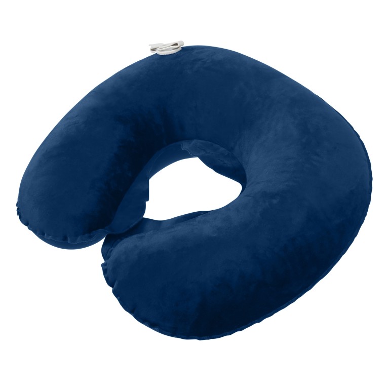 Nackenkissen TA Revolution Easy Inflatable Pillow Midnight Blue, Farbe: blau/petrol, Marke: Samsonite, EAN: 5400520337016, Abmessungen in cm: 45.5x35.5x0.2, Bild 3 von 5