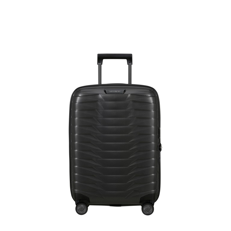 Koffer Proxis Spinner 55 expandable Matt Graphite, Farbe: anthrazit, Marke: Samsonite, EAN: 5400520379535, Abmessungen in cm: 40x55x20, Bild 1 von 17