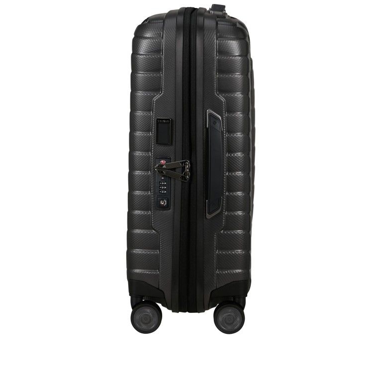 Koffer Proxis Spinner 55 expandable Matt Graphite, Farbe: anthrazit, Marke: Samsonite, EAN: 5400520379535, Abmessungen in cm: 40x55x20, Bild 3 von 17