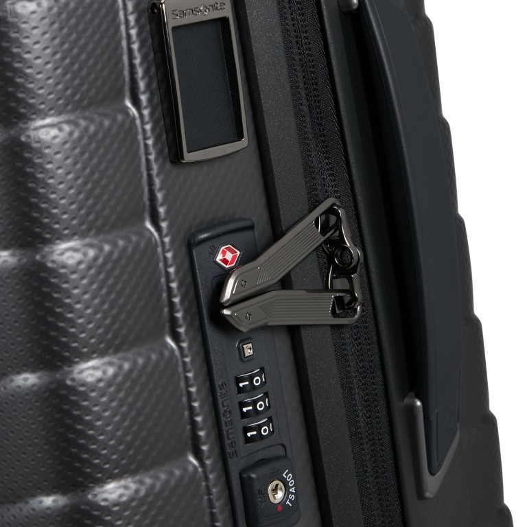 Koffer Proxis Spinner 55 expandable Matt Graphite, Farbe: anthrazit, Marke: Samsonite, EAN: 5400520379535, Abmessungen in cm: 40x55x20, Bild 13 von 17