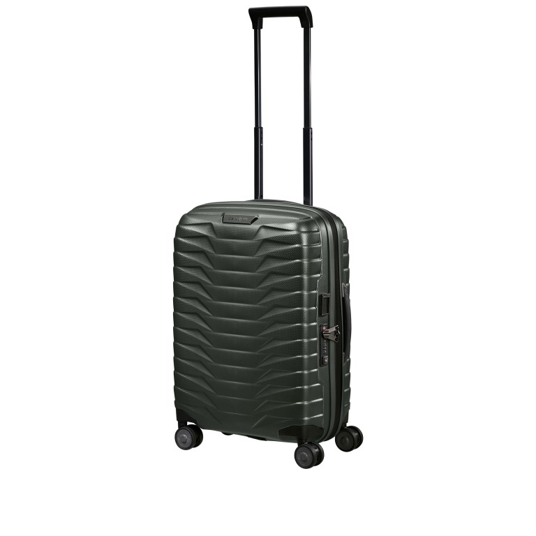 Koffer Proxis Spinner 55 expandable Matt Climbing Ivy, Farbe: grün/oliv, Marke: Samsonite, EAN: 5400520379559, Abmessungen in cm: 40x55x20, Bild 7 von 17