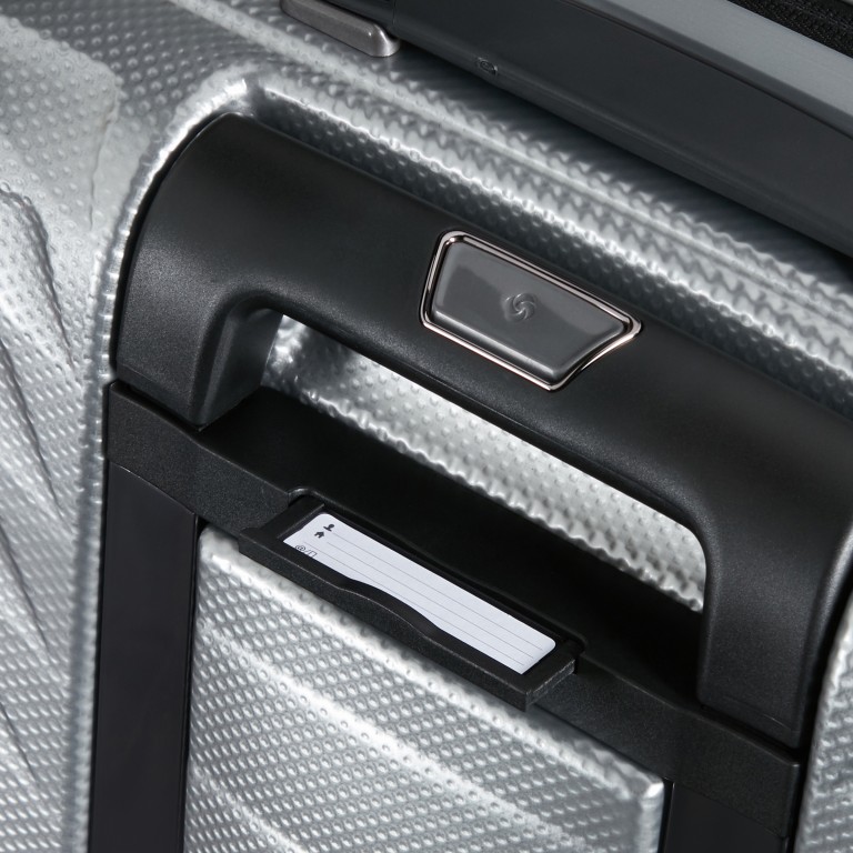 Koffer Proxis Spinner 55 expandable Silver, Farbe: metallic, Marke: Samsonite, EAN: 5400520379528, Abmessungen in cm: 40x55x20, Bild 14 von 17