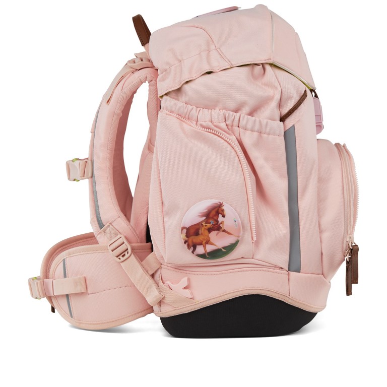 Schulranzen Pack Nordic Horizon Edition Set 6-teilig UnzähmBär, Farbe: rosa/pink, Marke: Ergobag, EAN: 4057081218448, Abmessungen in cm: 28x40x25, Bild 4 von 9