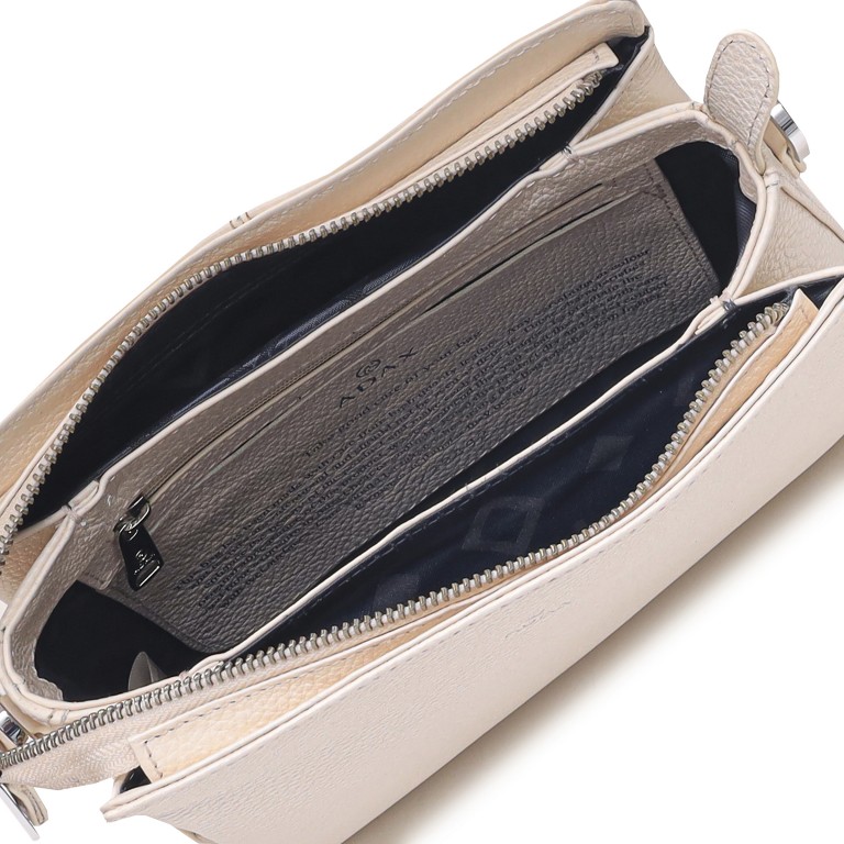Umhängetasche Cormorano Sia Off White, Farbe: beige, Marke: Adax, EAN: 5705483262949, Abmessungen in cm: 23x22x7, Bild 6 von 6