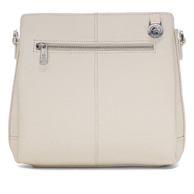 Umhängetasche Cormorano Sia Off White, Farbe: beige, Marke: Adax, EAN: 5705483262949, Abmessungen in cm: 23x22x7, Bild 3 von 6