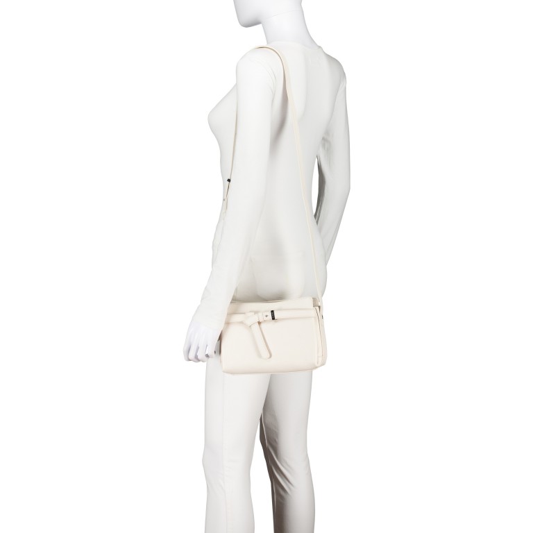 Umhängetasche Cormorano Serina Off White, Farbe: beige, Marke: Adax, EAN: 5705483274676, Abmessungen in cm: 23.5x16x7, Bild 5 von 7