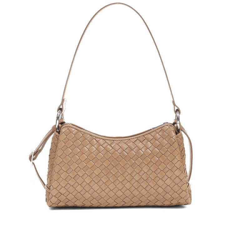 Umhängetasche Salerno Eleonora Sand, Farbe: beige, Marke: Adax, EAN: 5705483270142, Abmessungen in cm: 27x16.5x8, Bild 1 von 8