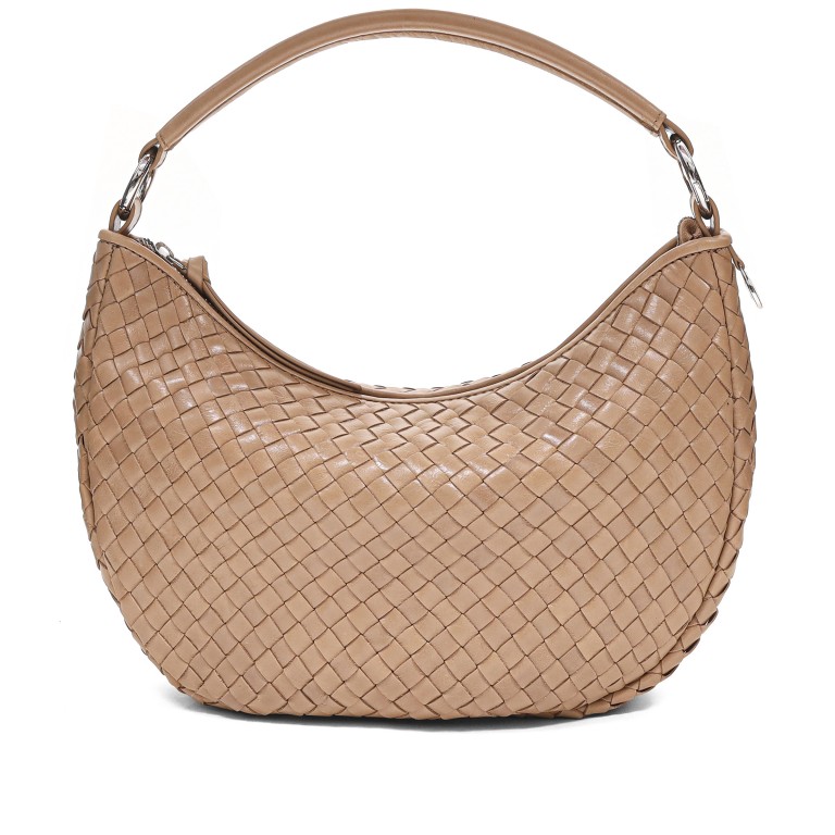 Beuteltasche Salerno Marlin Sand, Farbe: beige, Marke: Adax, EAN: 5705483270197, Abmessungen in cm: 31.5x22x10, Bild 3 von 7