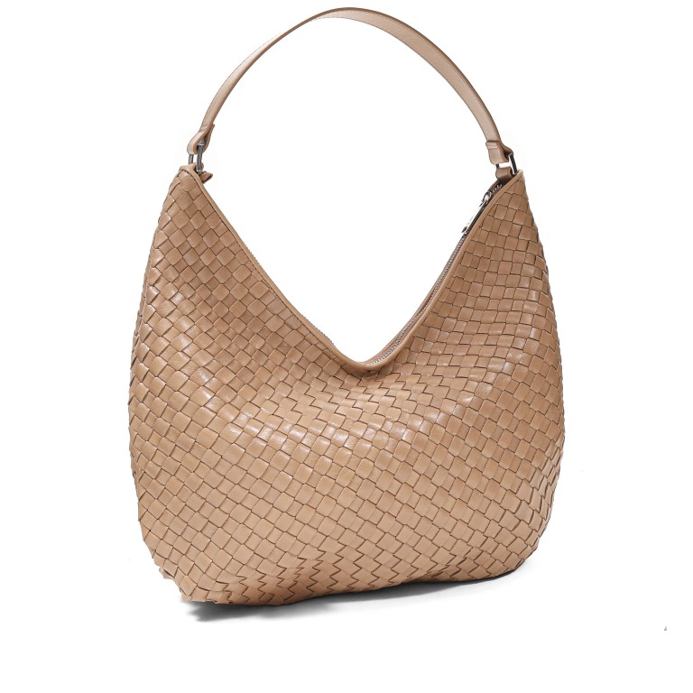 Beuteltasche Salerno Mindy Sand, Farbe: beige, Marke: Adax, EAN: 5705483270241, Abmessungen in cm: 38x35.5x10.5, Bild 2 von 5
