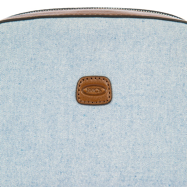 Umhängetasche Volterra Trama Cam Bag Ocean, Farbe: blau/petrol, Marke: Brics, EAN: 8016623987002, Abmessungen in cm: 21x15x6, Bild 7 von 7
