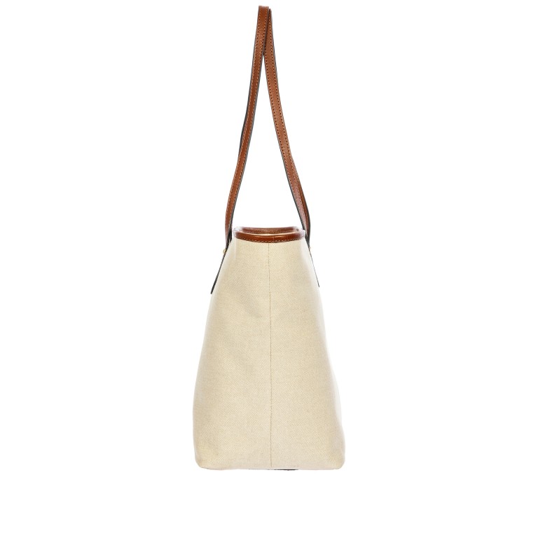 Shopper Volterra Trama Cappuccino, Farbe: beige, Marke: Brics, EAN: 8016623984988, Abmessungen in cm: 35x27x17, Bild 3 von 7