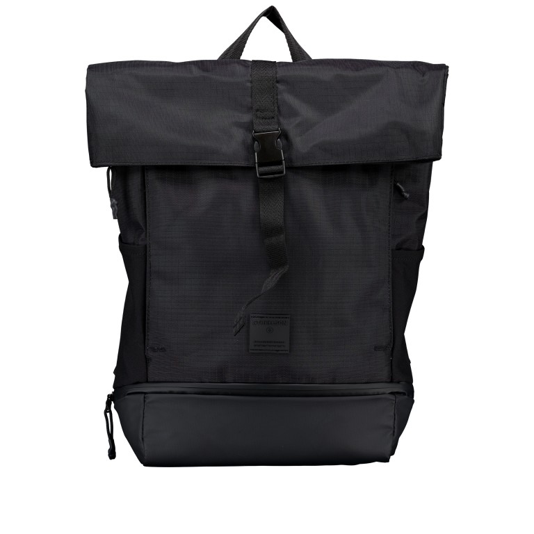 Rucksack New Ham Eddie MVF Black, Farbe: schwarz, Marke: Strellson, EAN: 4048835291213, Abmessungen in cm: 27x46x10, Bild 1 von 9