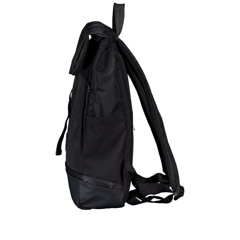 Rucksack New Ham Eddie MVF Black, Farbe: schwarz, Marke: Strellson, EAN: 4048835291213, Abmessungen in cm: 27x46x10, Bild 3 von 9