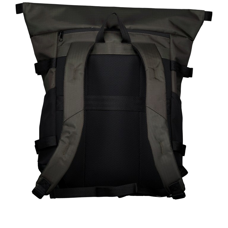 Rucksack New Ham Sebastian LVZ Dark Olive, Farbe: grün/oliv, Marke: Strellson, EAN: 4048835291176, Abmessungen in cm: 32x53x16, Bild 4 von 6