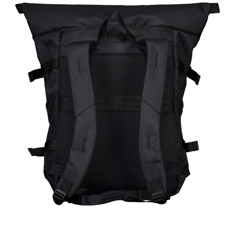 Rucksack New Ham Sebastian LVZ Black, Farbe: schwarz, Marke: Strellson, EAN: 4048835291183, Abmessungen in cm: 32x53x16, Bild 4 von 6