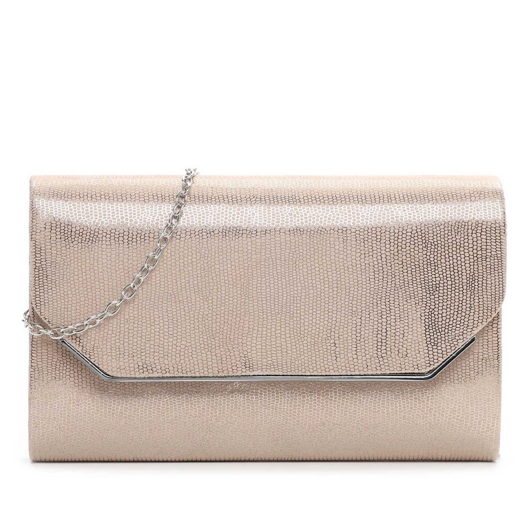 Umhängetasche / Clutch Amalia Lizard Ecru, Farbe: beige, Marke: Tamaris, EAN: 4063512172494, Abmessungen in cm: 25x12.5x5, Bild 1 von 7