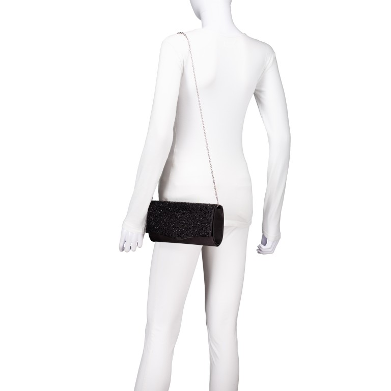 Umhängetasche / Clutch Amalia Stars Black, Farbe: schwarz, Marke: Tamaris, EAN: 4063512165427, Abmessungen in cm: 25x12.5x5, Bild 4 von 7