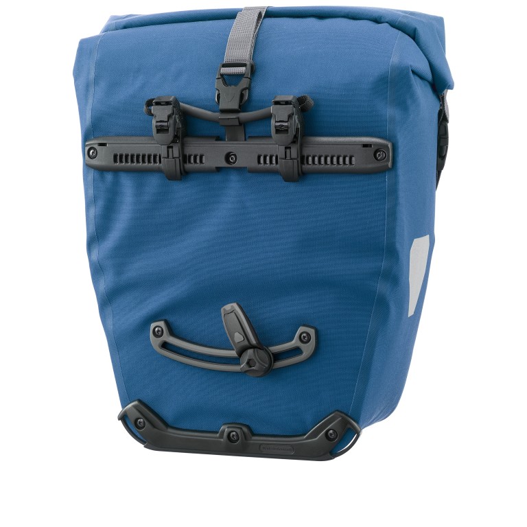 Fahrradtasche Back-Roller Plus Hinterrad Einzeltasche Volumen 20 Liter Denim, Farbe: blau/petrol, Marke: Ortlieb, EAN: 4013051059992, Abmessungen in cm: 23x42x17, Bild 3 von 8
