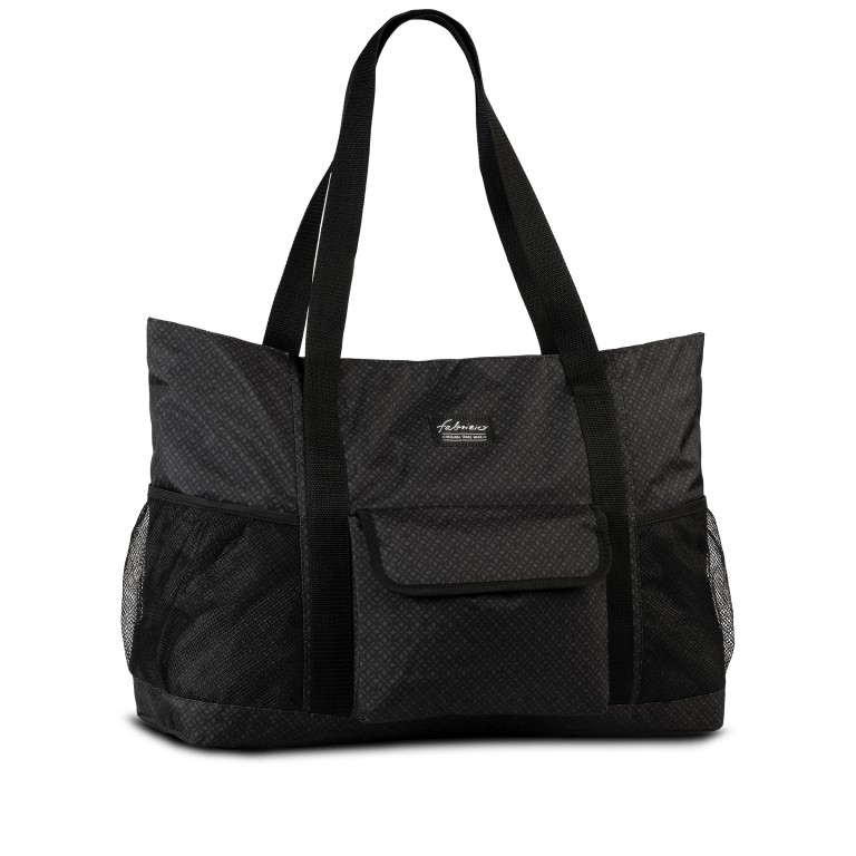 Badetasche XXL-Tote Schwarz, Farbe: schwarz, Marke: Fabrizio, EAN: 4066237045869, Abmessungen in cm: 58x38x20, Bild 1 von 1