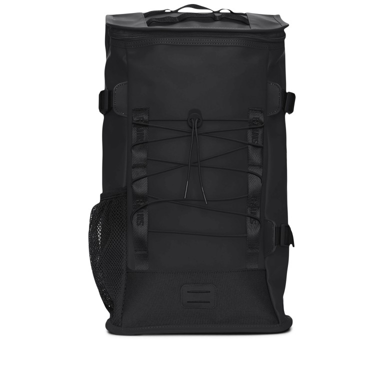 Rucksack Trail Mountaineer Bag mit Laptopfach 16 Zoll Black, Farbe: schwarz, Marke: Rains, EAN: 5711747558789, Abmessungen in cm: 30x49x18, Bild 1 von 5