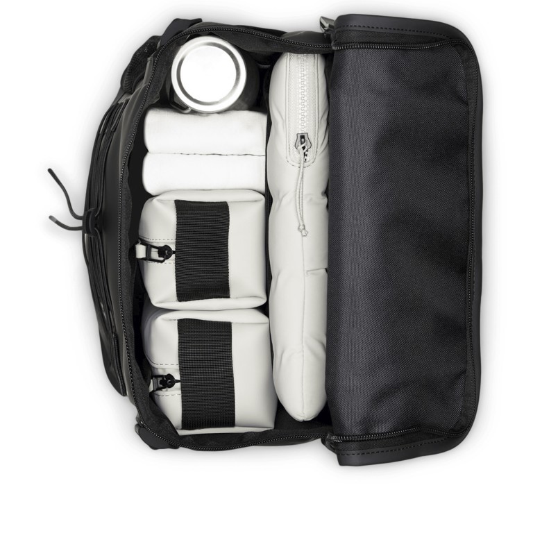 Rucksack Trail Mountaineer Bag mit Laptopfach 16 Zoll Black, Farbe: schwarz, Marke: Rains, EAN: 5711747558789, Abmessungen in cm: 30x49x18, Bild 5 von 5