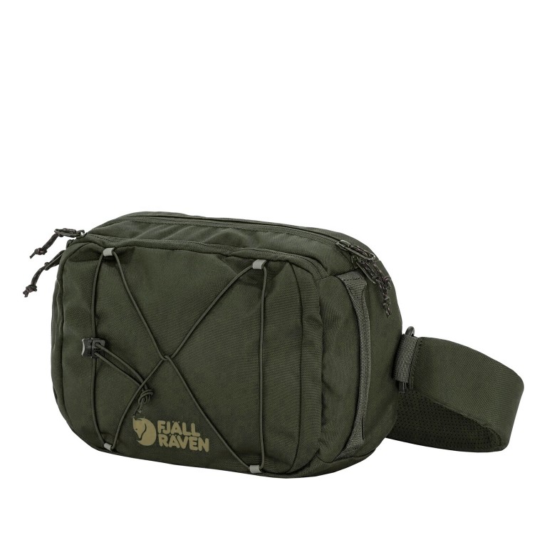 Umhängetasche Skule Sling 6 Deep Forest, Farbe: grün/oliv, Marke: Fjällräven, EAN: 7323451155383, Abmessungen in cm: 22x35x11.5, Bild 2 von 12