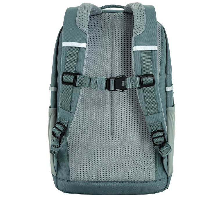 Rucksack Skule Kids rundum reflektierend Nimbus Blue, Farbe: blau/petrol, Marke: Fjällräven, EAN: 7323451156151, Abmessungen in cm: 23x39x15, Bild 3 von 6