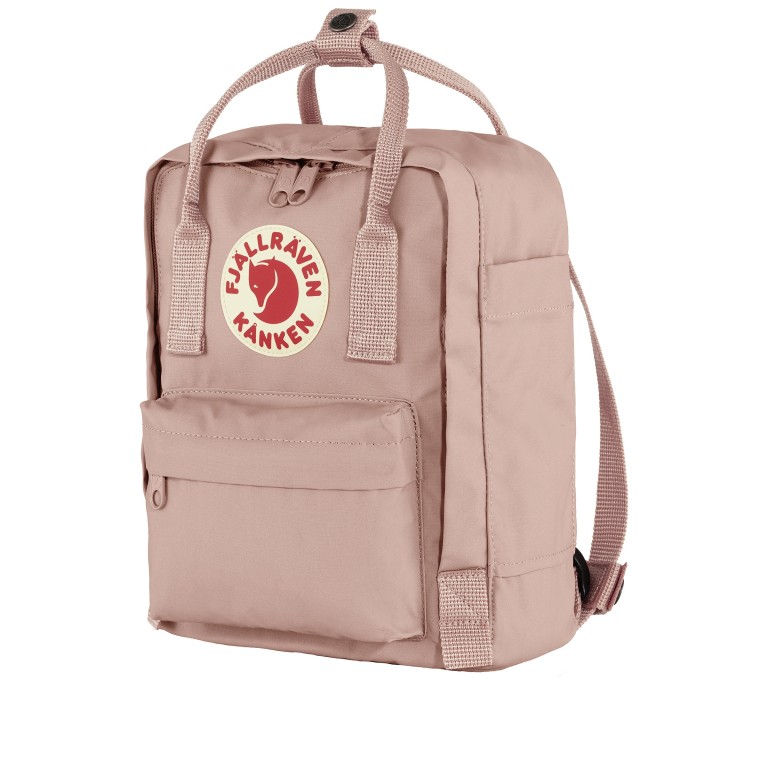 Rucksack Kånken Mini Chalk Rose, Farbe: rosa/pink, Marke: Fjällräven, EAN: 7323451163210, Abmessungen in cm: 20x29x13, Bild 2 von 13