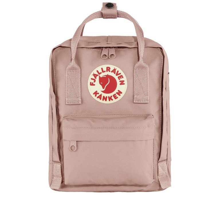 Rucksack Kånken Mini Chalk Rose, Farbe: rosa/pink, Marke: Fjällräven, EAN: 7323451163210, Abmessungen in cm: 20x29x13, Bild 1 von 13