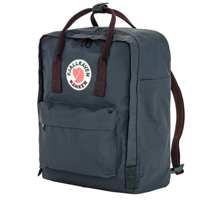 Rucksack Kånken Koncept Limited Edition Graphite Blackberry, Farbe: anthrazit, Marke: Fjällräven, EAN: 7323451157202, Abmessungen in cm: 27.5x36x12, Bild 2 von 6