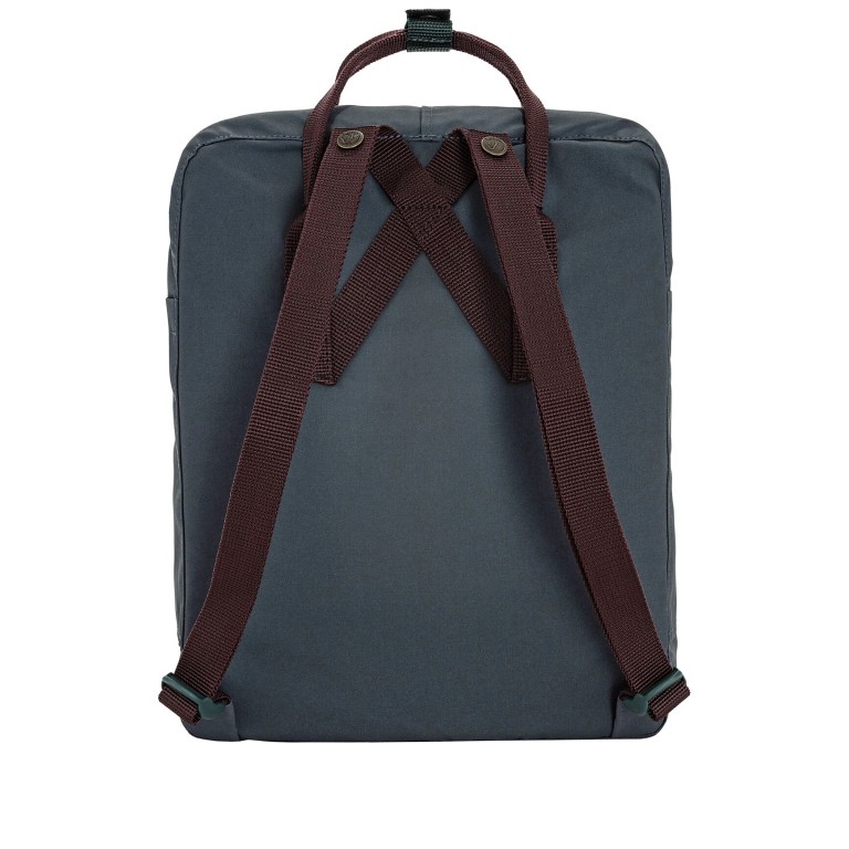 Rucksack Kånken Koncept Limited Edition Graphite Blackberry, Farbe: anthrazit, Marke: Fjällräven, EAN: 7323451157202, Abmessungen in cm: 27.5x36x12, Bild 3 von 6