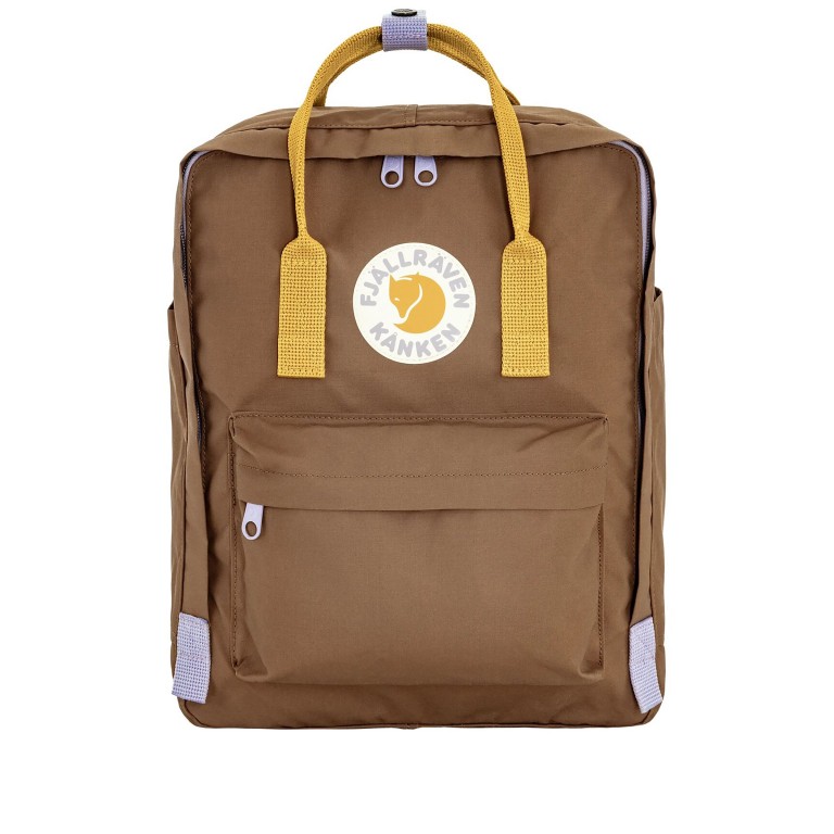 Rucksack Kånken Koncept Limited Edition Khaki Dust Kantarell, Farbe: cognac, Marke: Fjällräven, EAN: 7323451157219, Abmessungen in cm: 27.5x36x12, Bild 1 von 6