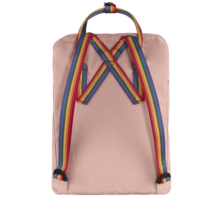 Rucksack Kånken Rainbow Chalk Rose Rainbow, Farbe: rosa/pink, Marke: Fjällräven, EAN: 7323451165290, Abmessungen in cm: 27x38x13, Bild 3 von 11