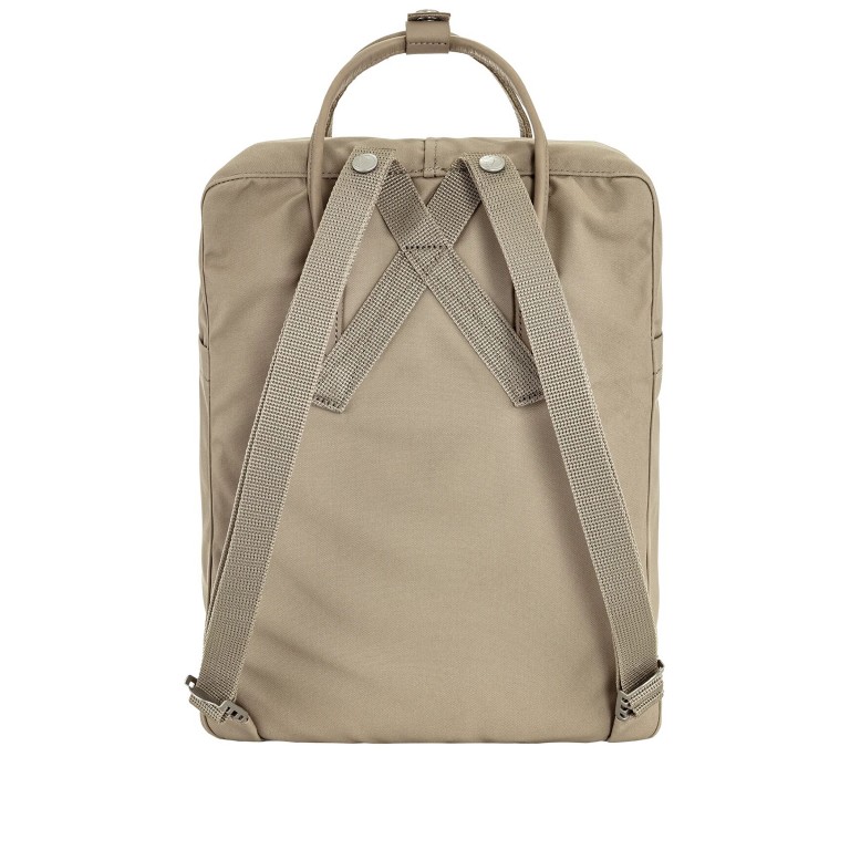 Rucksack Kånken No. 2 Fossil, Farbe: beige, Marke: Fjällräven, EAN: 7323451164279, Abmessungen in cm: 27x38x13, Bild 3 von 7