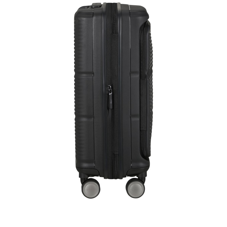 Koffer Paralux Spinner 55 expandable Black, Farbe: schwarz, Marke: Samsonite, EAN: 5400520375971, Abmessungen in cm: 39x55x23, Bild 6 von 21