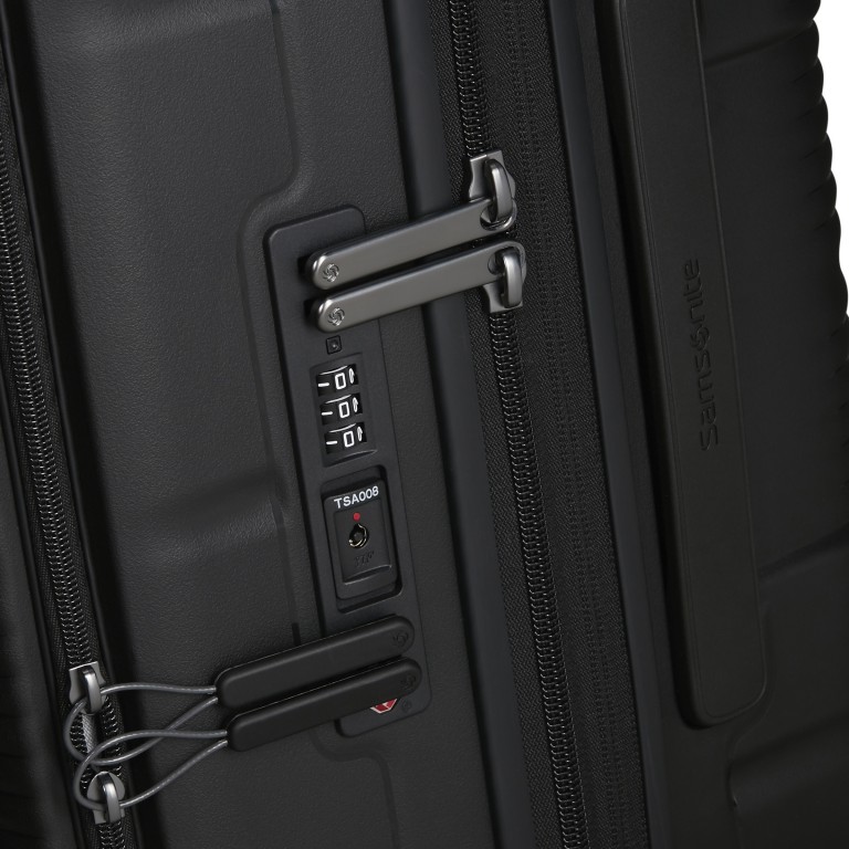 Koffer Paralux Spinner 67 expandable Black, Farbe: schwarz, Marke: Samsonite, EAN: 5400520376015, Abmessungen in cm: 47x67x30, Bild 14 von 19