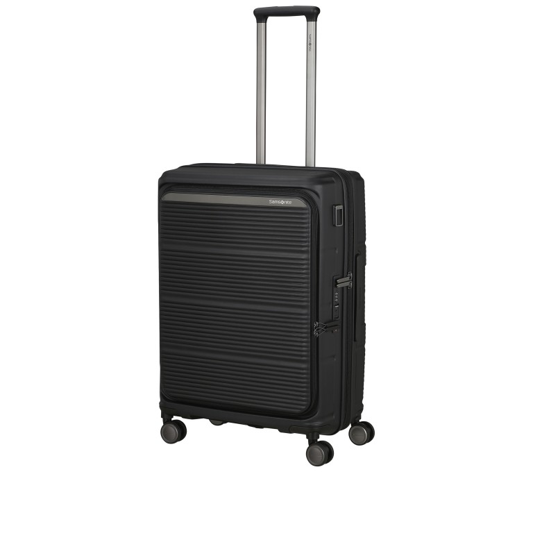 Koffer Paralux Spinner 67 expandable Black, Farbe: schwarz, Marke: Samsonite, EAN: 5400520376015, Abmessungen in cm: 47x67x30, Bild 7 von 19