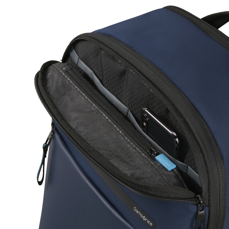 Rucksack Moderny Underseater Backpack M 17,3 Zoll Blue, Farbe: blau/petrol, Marke: Samsonite, EAN: 5400520375469, Abmessungen in cm: 31x46x19, Bild 14 von 16