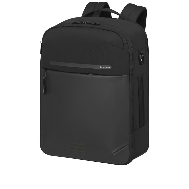 Rucksack Moderny Underseater Backpack M 17,3 Zoll Black, Farbe: schwarz, Marke: Samsonite, EAN: 5400520375452, Abmessungen in cm: 31x46x19, Bild 2 von 16