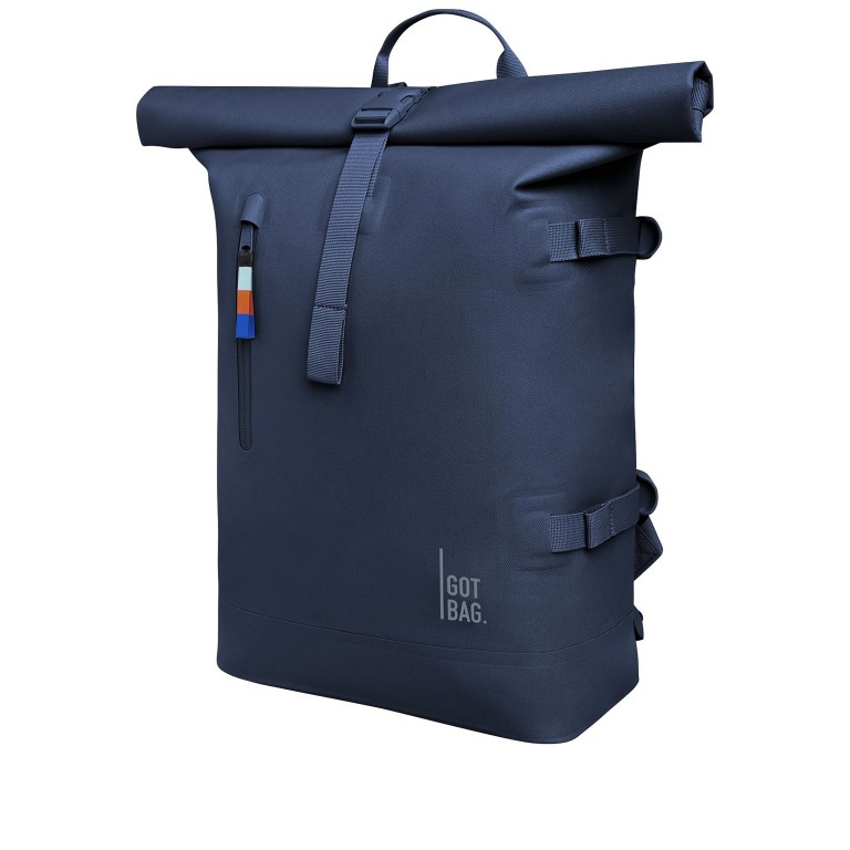Rucksack Rolltop 2.0 Deep Ocean, Farbe: blau/petrol, Marke: Got Bag, EAN: 4262534670364, Abmessungen in cm: 33x43x16, Bild 2 von 13