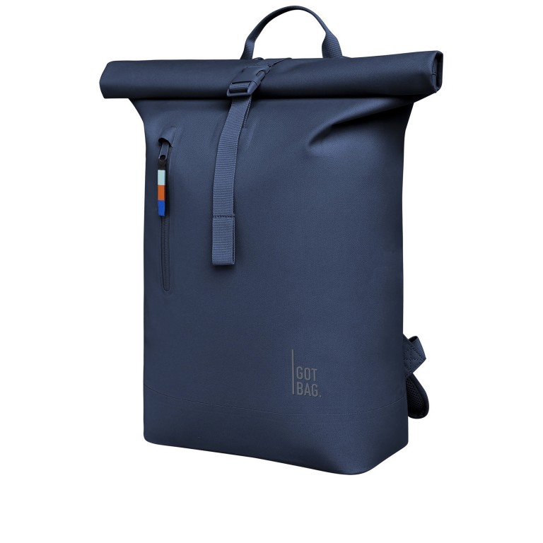 Rucksack Rolltop Lite 2.0 Deep Ocean, Farbe: blau/petrol, Marke: Got Bag, EAN: 4262534670388, Abmessungen in cm: 32x42x15, Bild 2 von 13