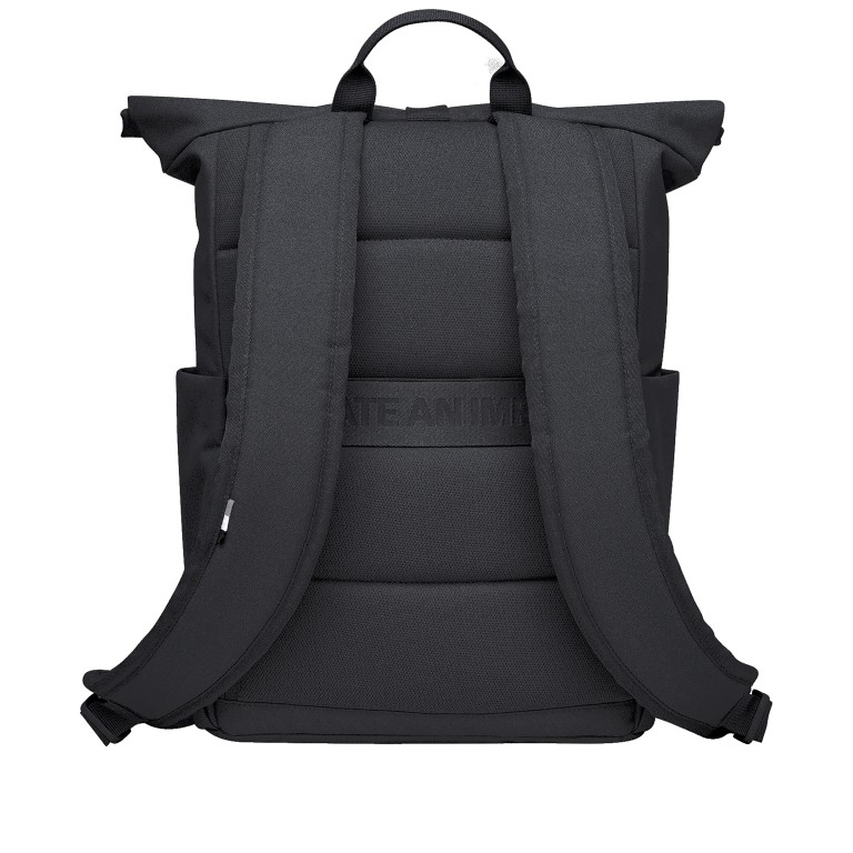 Rucksack Rolltop Easy Small Monochrome Black, Farbe: schwarz, Marke: Got Bag, EAN: 4262534670463, Abmessungen in cm: 27x40x13, Bild 4 von 10