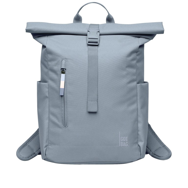 Rucksack Rolltop Easy Small Monochrome Marlin, Farbe: blau/petrol, Marke: Got Bag, EAN: 4262534670609, Abmessungen in cm: 27x40x13, Bild 1 von 10