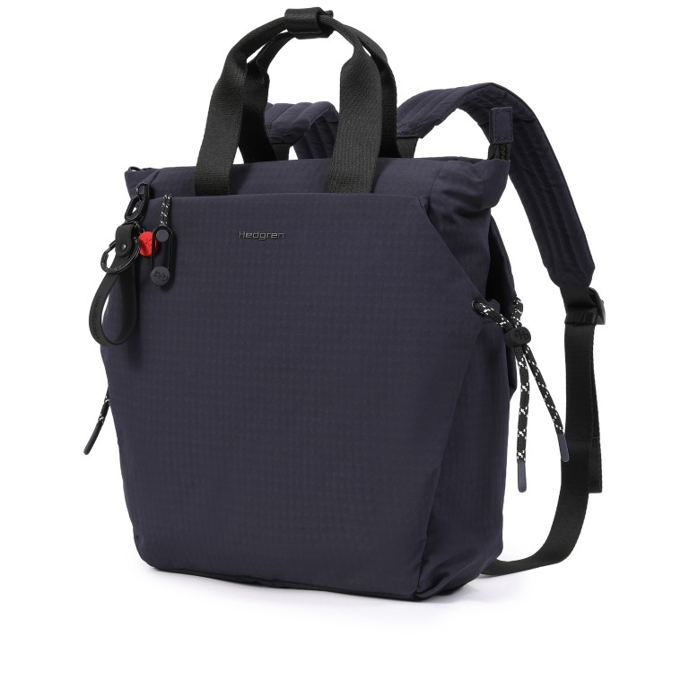 Rucksack String Norio Vulcan Blue, Farbe: blau/petrol, Marke: Hedgren, EAN: 5413507237070, Abmessungen in cm: 25x31x9, Bild 2 von 9