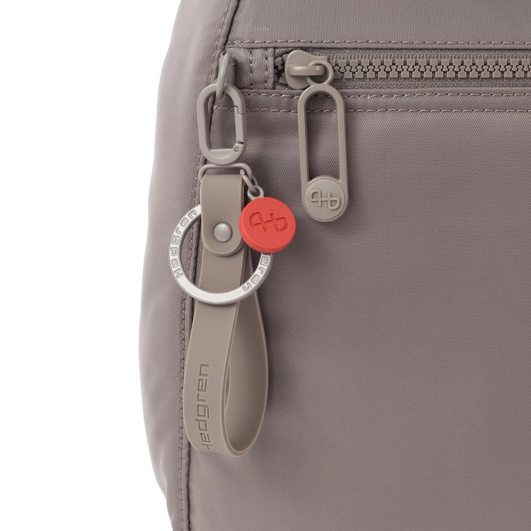 Rucksack Inner City Neo HIC11 mit RFID-Schutz Sepia, Farbe: taupe/khaki, Marke: Hedgren, EAN: 5413507867451, Abmessungen in cm: 22.5x31x8, Bild 8 von 9