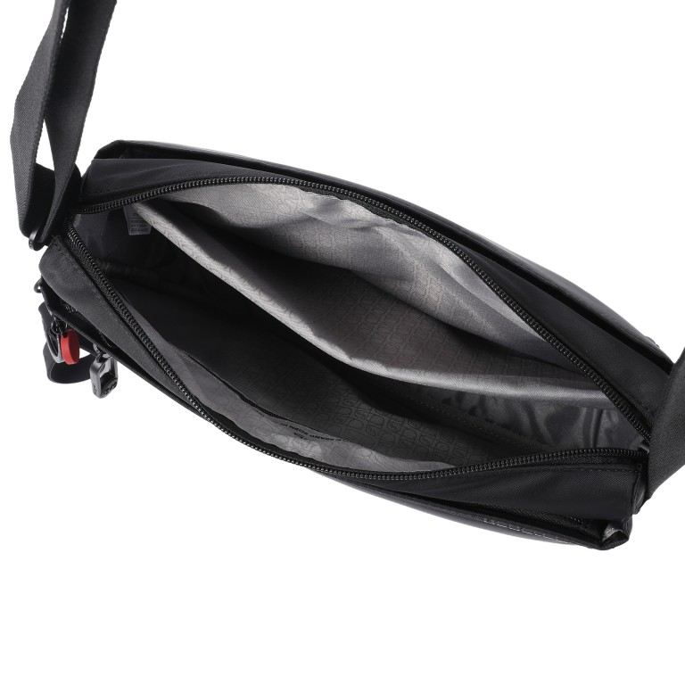 Umhängetasche Inner City Neo Eye M mit RFID-Schutz Black, Farbe: schwarz, Marke: Hedgren, EAN: 5413507867550, Abmessungen in cm: 29x21.5x9, Bild 6 von 8