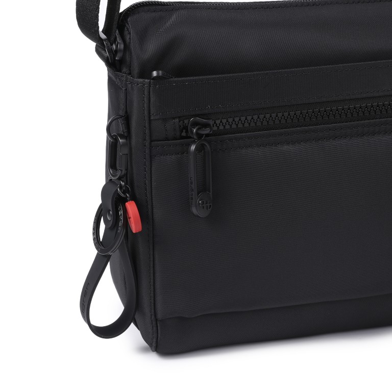 Umhängetasche Inner City Neo Eye M mit RFID-Schutz Black, Farbe: schwarz, Marke: Hedgren, EAN: 5413507867550, Abmessungen in cm: 29x21.5x9, Bild 7 von 8